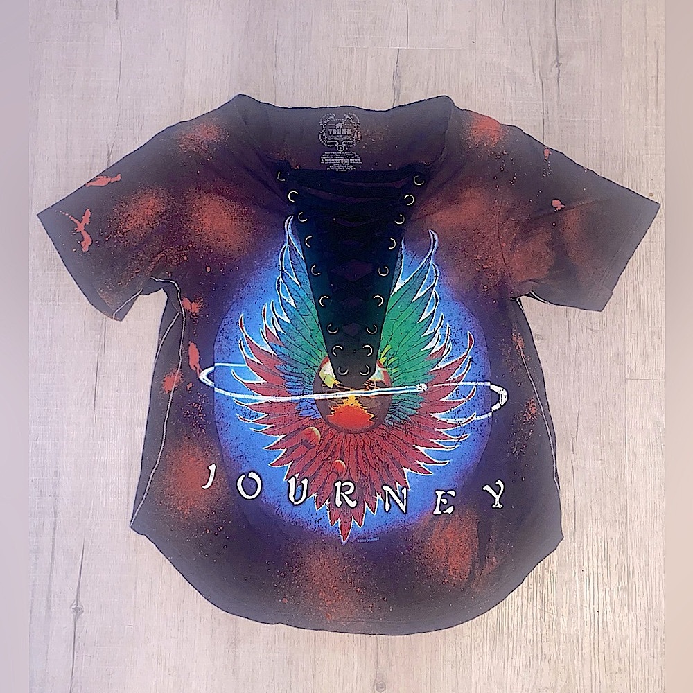Trunk Ltd🔥🎶Journey ~Distressed Shirt